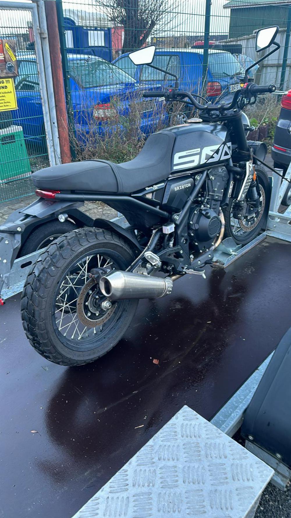 Motorrad verkaufen Brixton Crossfire 500 Ankauf